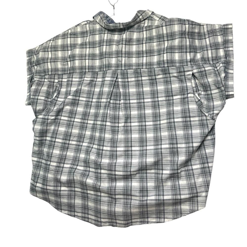 Ridgecut Tough wear 3X Women's Short Sleeve Plaid Shirt, Bundle of two - Picture 8 of 15
